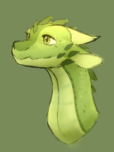 dragon portrait