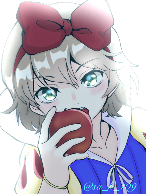 線画拝借 ぬりえ 白雪姫5 Ibispaint