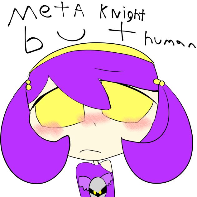 Meta knight but human