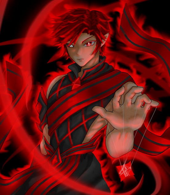 Red aura