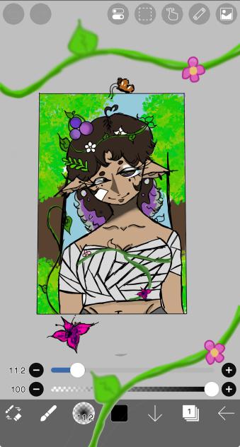 Grape painter(Elf skin)