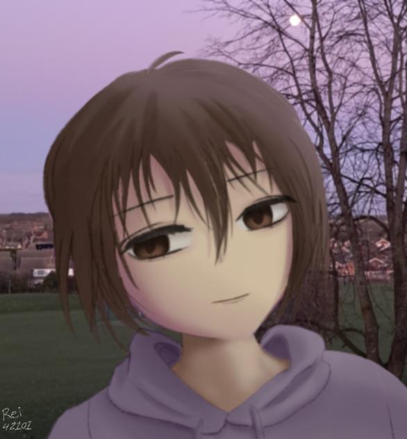 outside