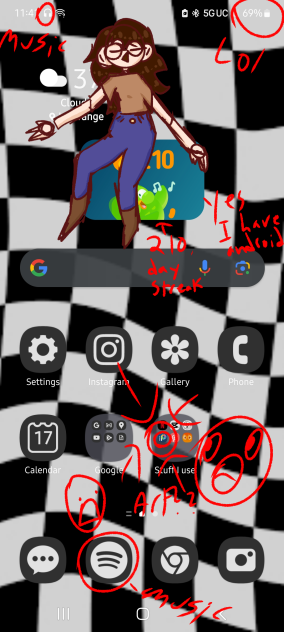 home screen reveal lol