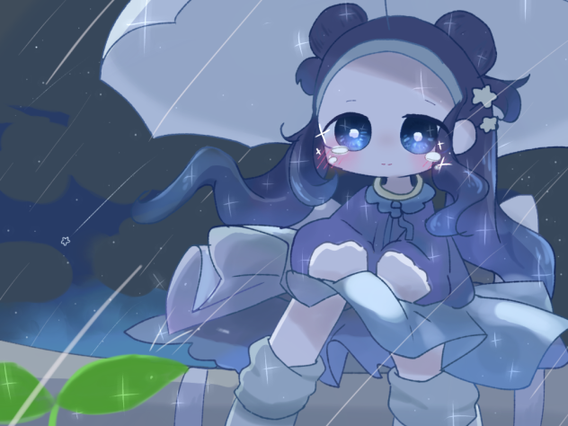 涙の雨にぬれて