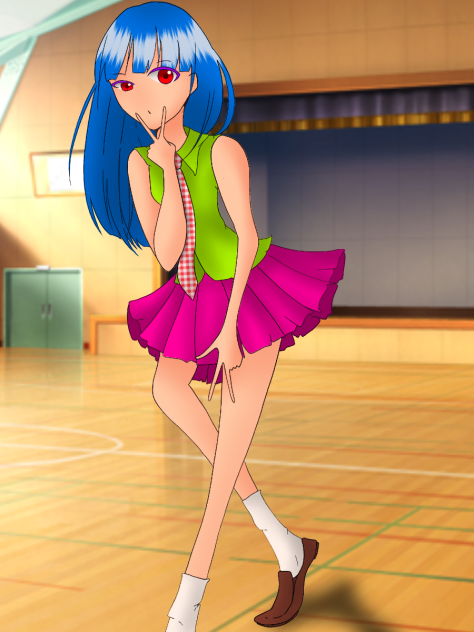 Ledaさんの線画塗らせてもらったよ～☆
