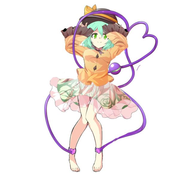 東方立ち絵改変　無意識を極めた恋の瞳