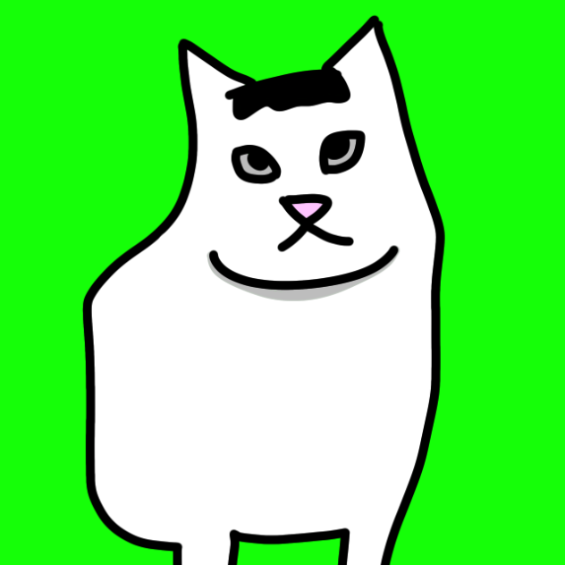 無料素材！「はぁ？」ネコ(言葉付き)