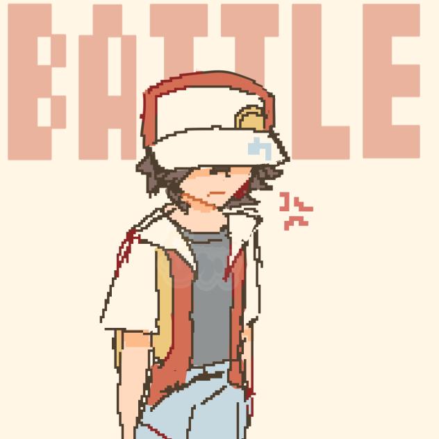 angry red doodle