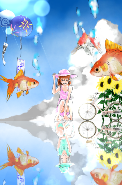 夏っぽくしようとしたのに普通に失敗した系の作品