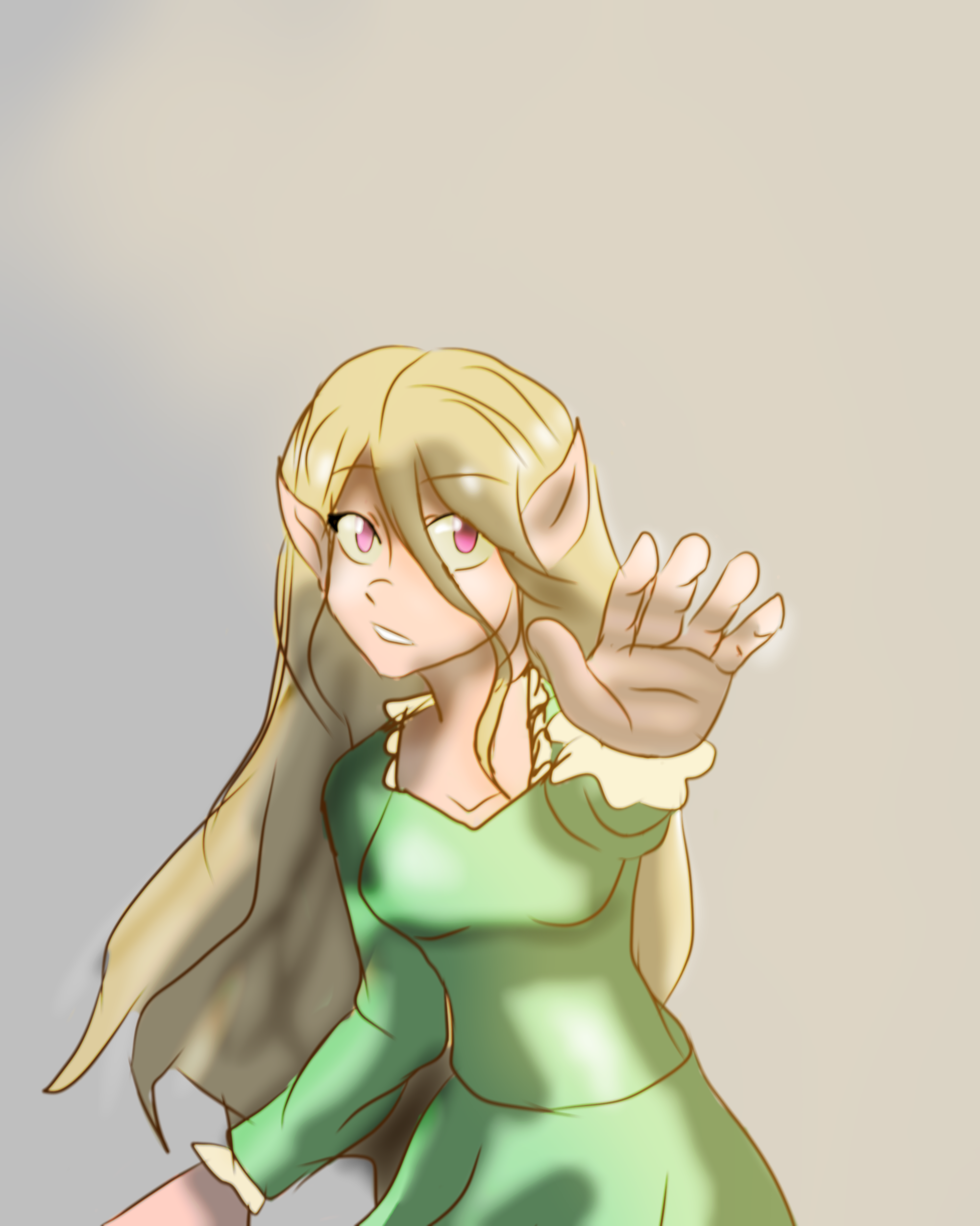 Reaching out - ibisPaint