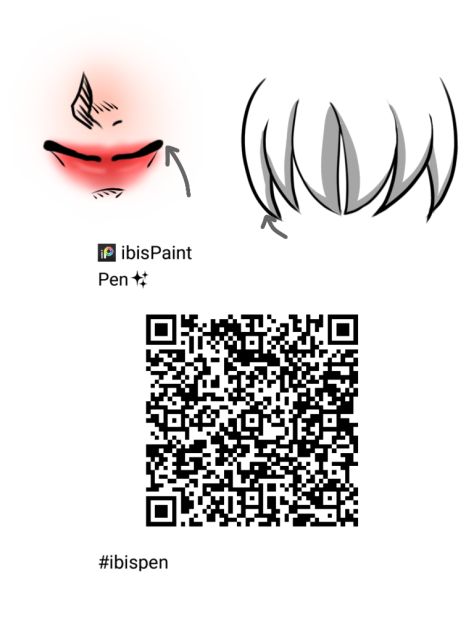 Pen for Line Art (QR BRUSH)