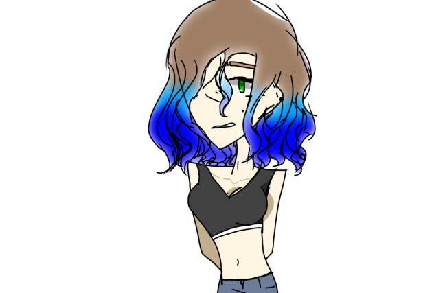 Trying out a new style