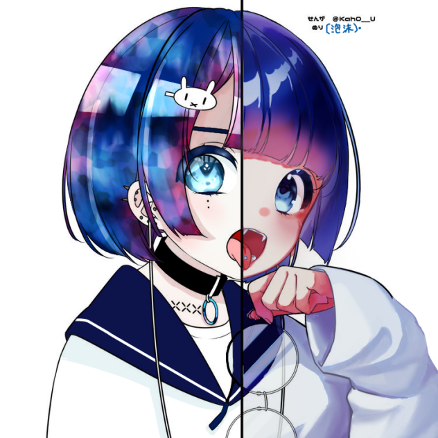 塗り絵合作