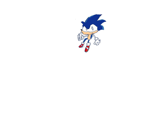 Sonic from Sonic Battle Box art