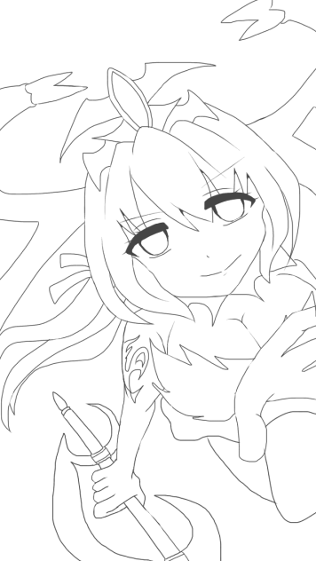 【線画】オリジナル