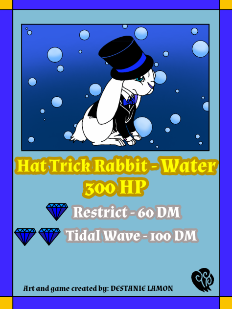 CC&M HAT TRICK RABBIT-WATER