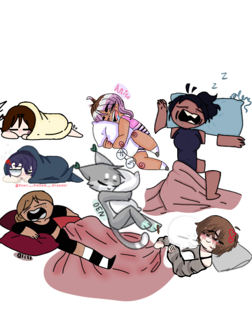 Sleep collab - ibisPaint
