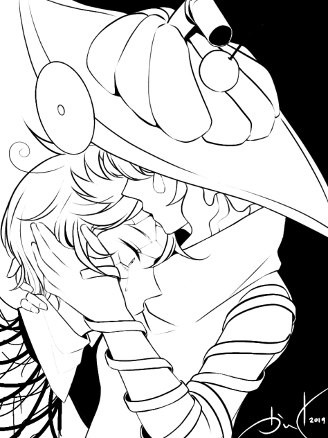 縁（塗り絵）