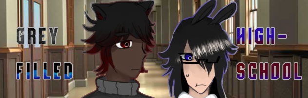 Grey filled highschool Banner!
