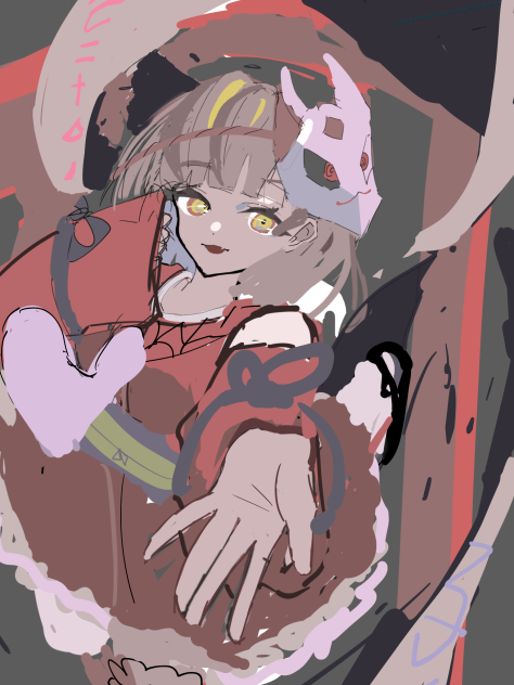 フーリちゃんラフ