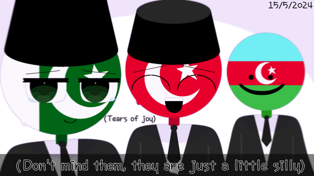 Trio... 🇵🇰🇹🇷🇦🇿