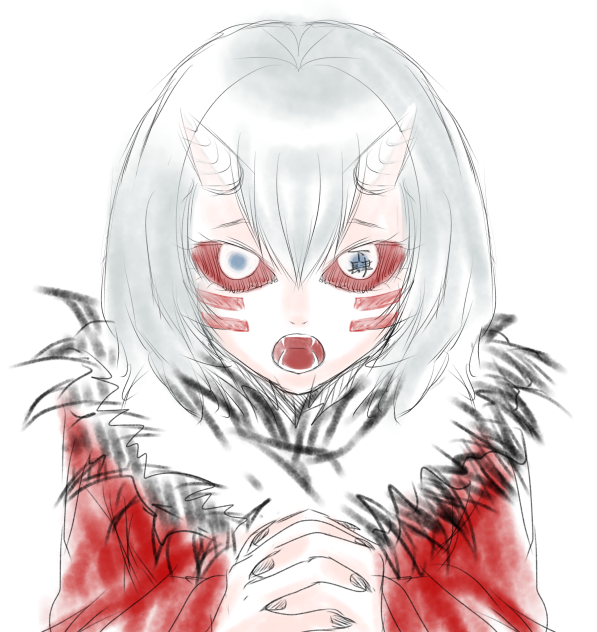 零余子　落書き