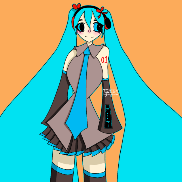 miku in my style