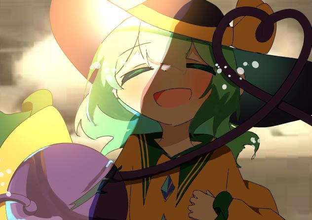 笑顔なこいし