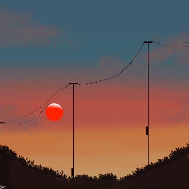 sunset - ibisPaint