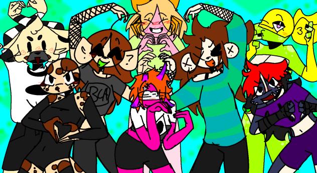 All of my rise ocs! I think…