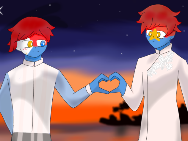 countryhumans martial & Vietcong