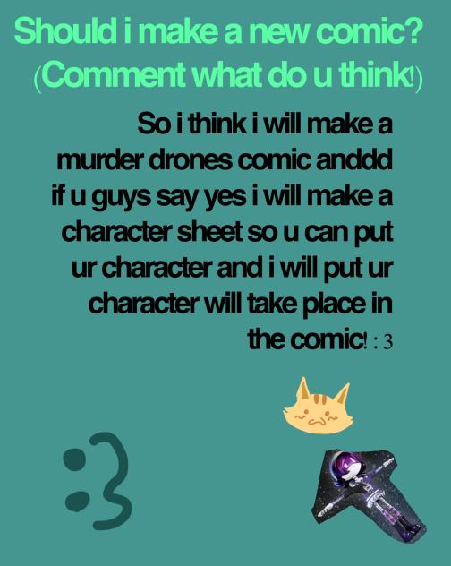 Is a new comic coming❓