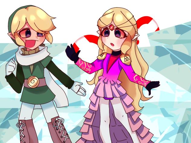 Green and Zelda