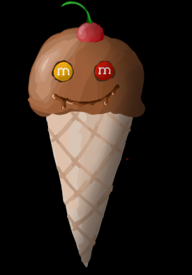 Happy ice cream
