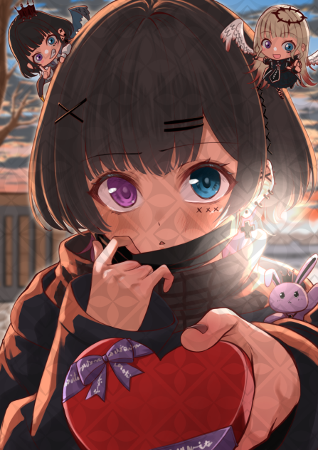 依頼イラスト「バレンタイン」