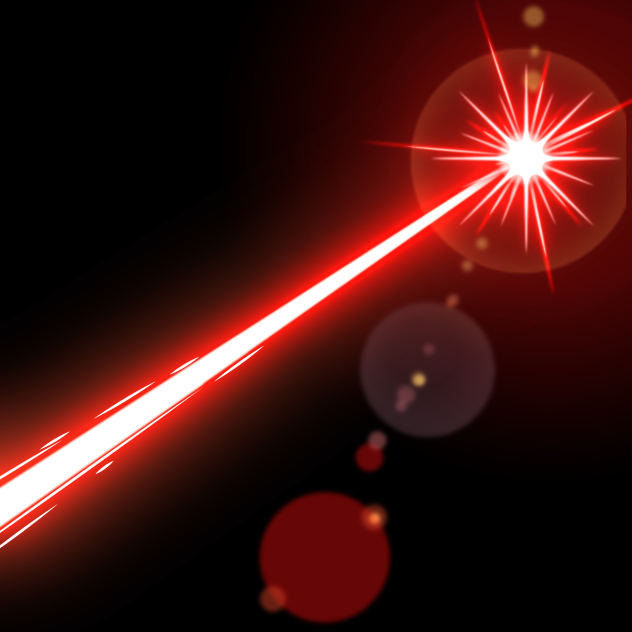 laser beam effect ibisPaint