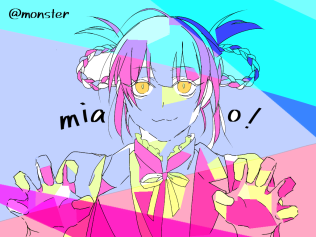 カラフルらくがき　wip