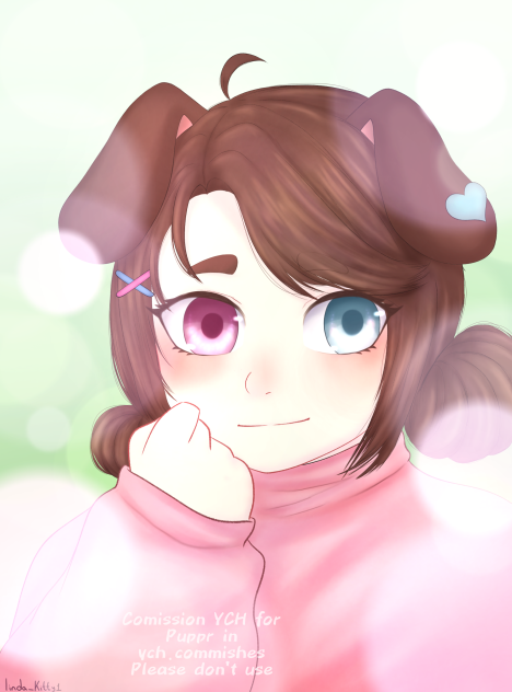 🐶Puppy girl comission🐶