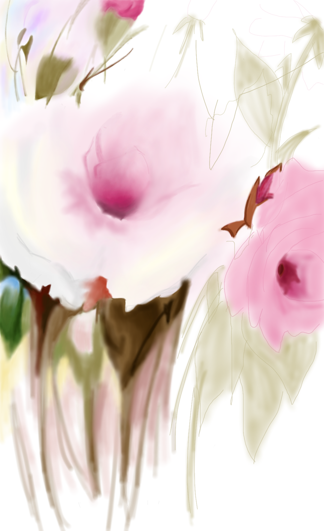 Цветы_акварель - ibisPaint