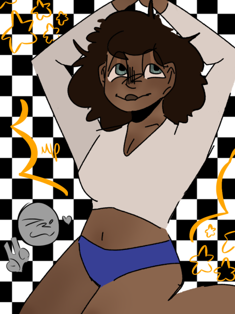 art contest I did with my friends