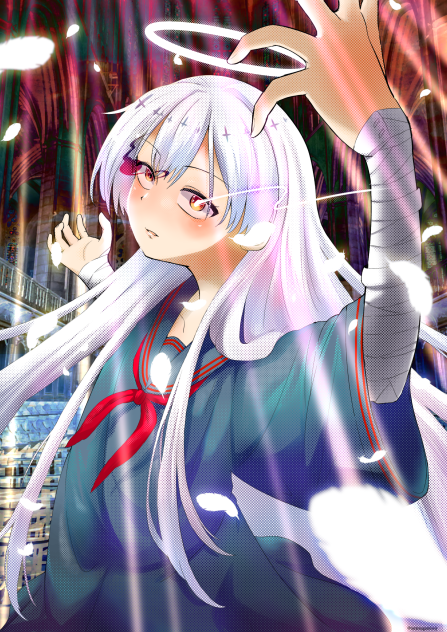 原罪ちゃん（線画お借りしました）