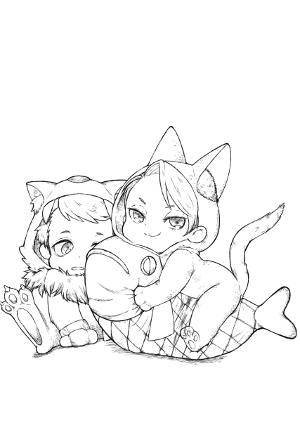 みよにゃんとガオ永