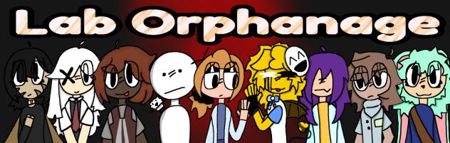 Banner for lab orphanage