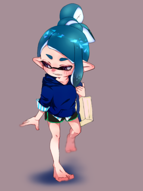 イカちゃんイラスト