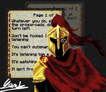 at the crossroads dont turn left.