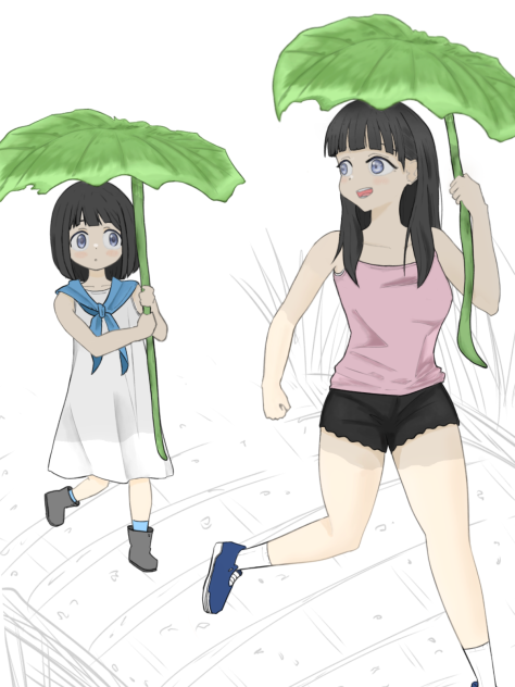 明日ちゃんのセーラー服 姉妹