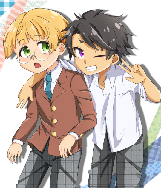 仲良し(＊´･д･)(･д･｀＊）