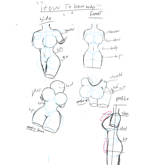 body's pose - ibisPaint