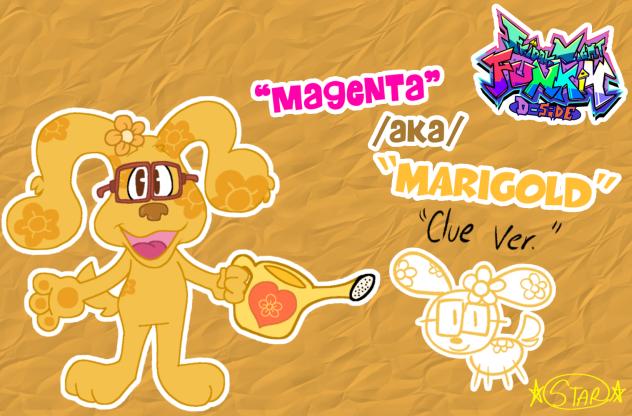 D-side Magenta “aka” Marigold