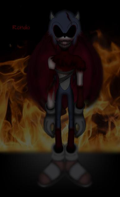 The flames are vague but deep